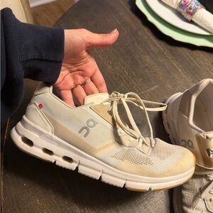 On Running Women’s Beige Sneakers